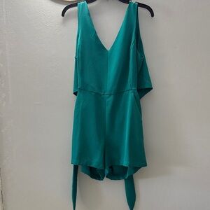 Summer Teal Romper